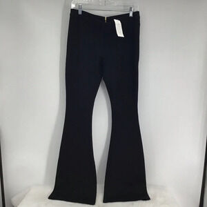 Julie Brown New York Women’s Flare Leg Stretch Pant Black Career NWT Size 6